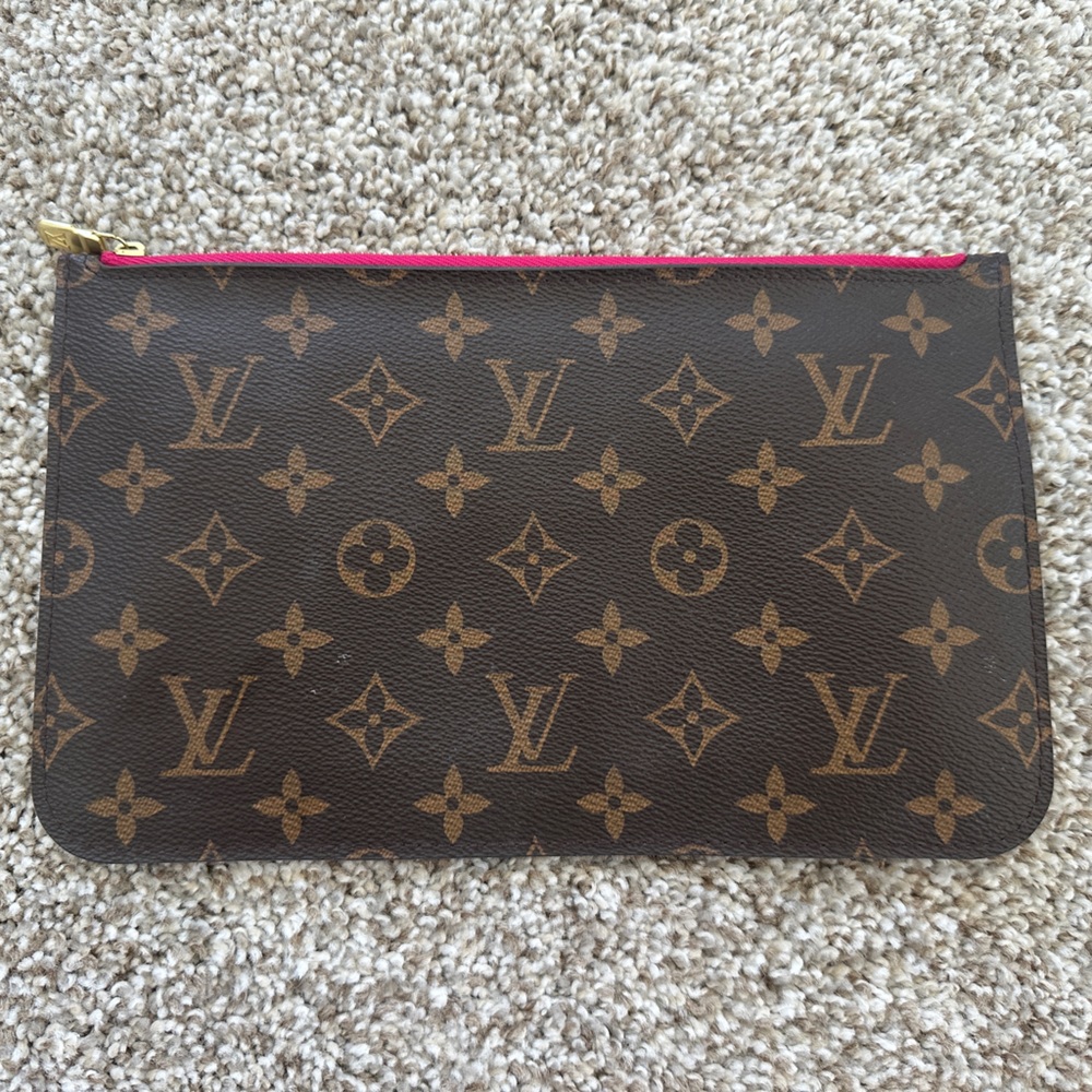 Louis Vuitton Pink Striped Interior